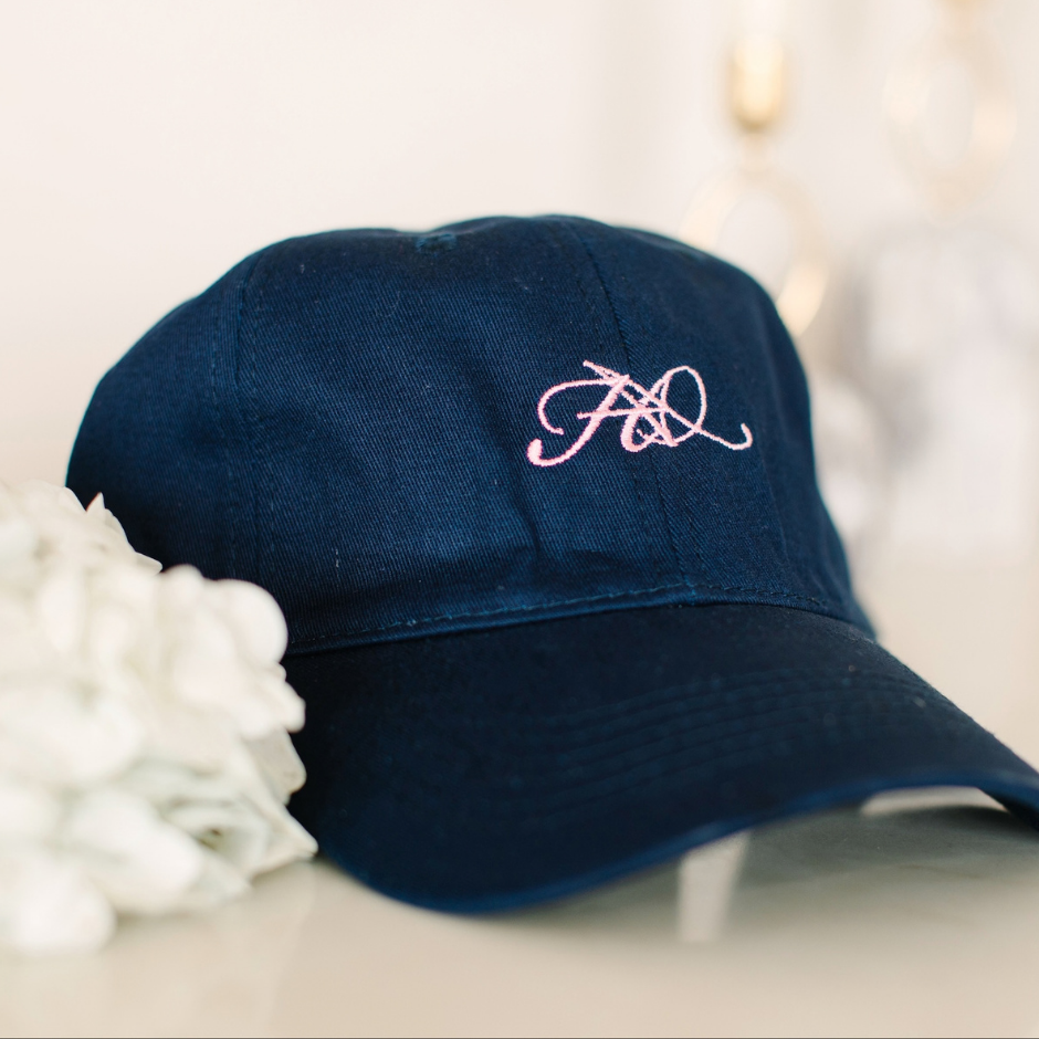 HER baseball cap